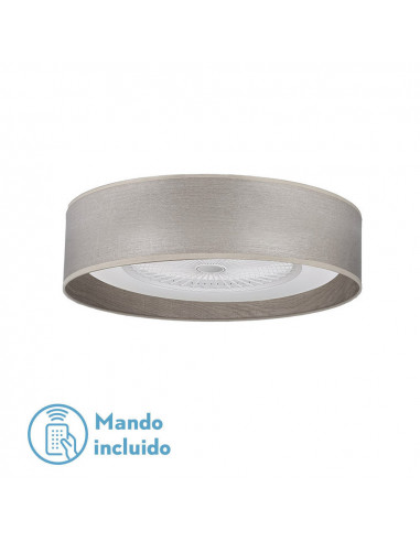 Ventilador Tania 72w Madera Gris...