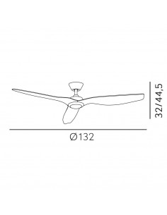Ventilador Dc 18w 3000K,... 2