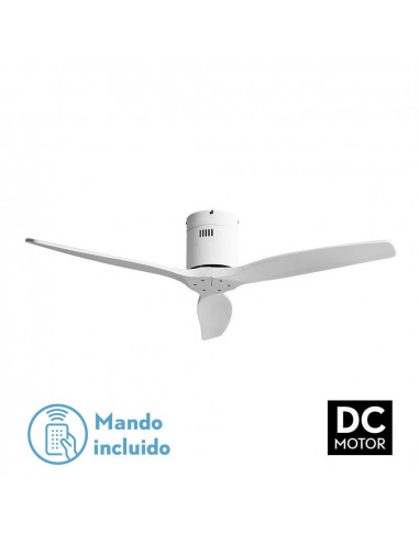 Ventilador Dc Aguilon Blanco 3 Aspas...
