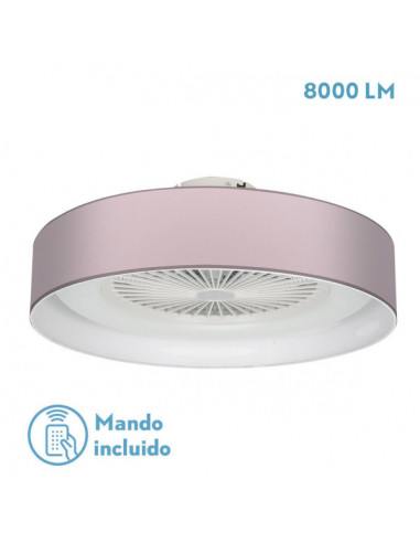 Ventilador Ibor 72w Rosa 5 Asp.57,5d...