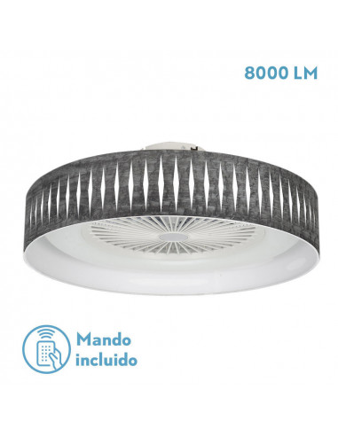 Ventilador Piron 72w Madera...