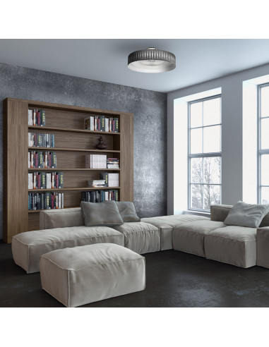 Ventilador Piron 72w Madera...