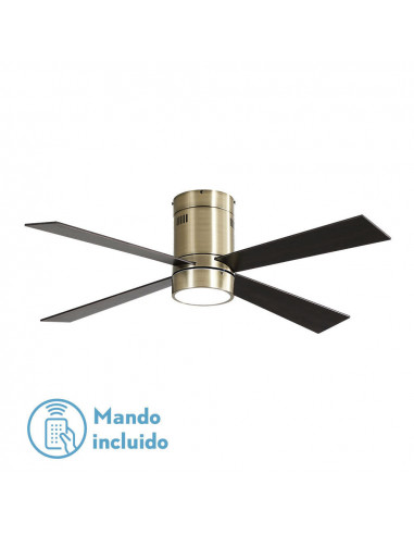 Ventilador 18w Barine Cuero 4 Aspas...