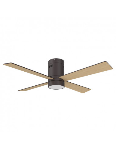 Ventilador 18w Barine Marron 4 Aspas...