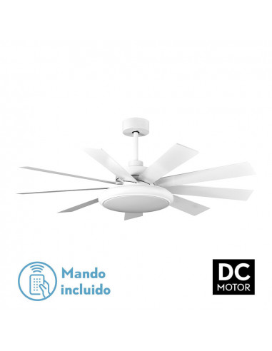 Ventilador Dc Pireo 36w Blanco 9...