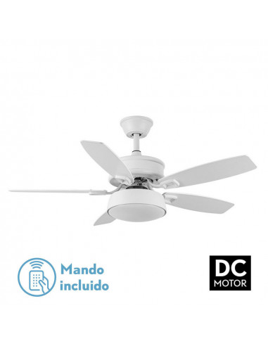 Ventilador 30w Dc Braw Blanco 5 Aspas...