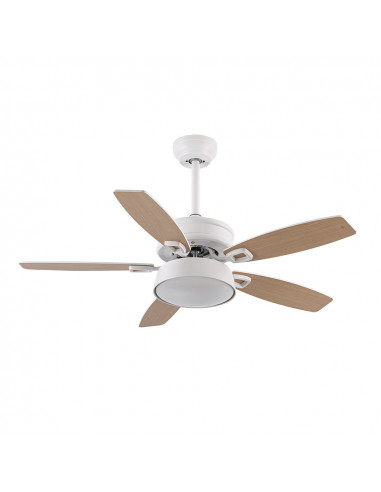 Ventilador 30w Dc Braw Blanco 5 Aspas...