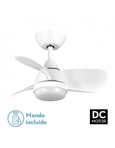 Ventilador Dc 24w Pirdo Blanco 3...