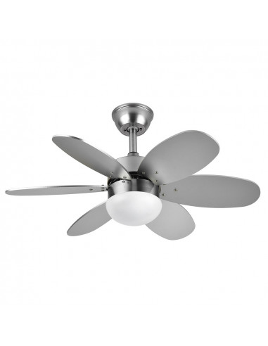 Ventilador Dc Alves 2xe27 Niquel 6...