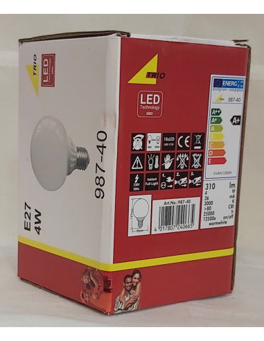 Maxi Esfera 4w led 3000k