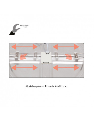 Downlight 8w 5500k Blanco Providencia...