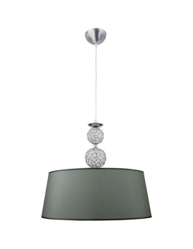 Colgante Mediano Kegan Cristal 1xe27...