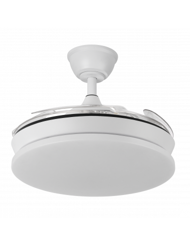 VENTILADOR DC TRIDENTE 59W BLANCO