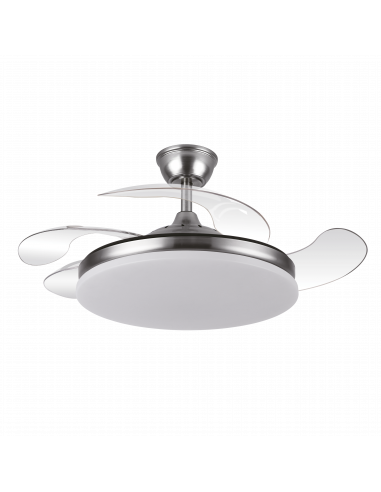 VENTILADOR DC TRIDENTE 59W NIQUEL